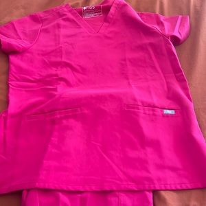 FIGS Ulta rose scrubs